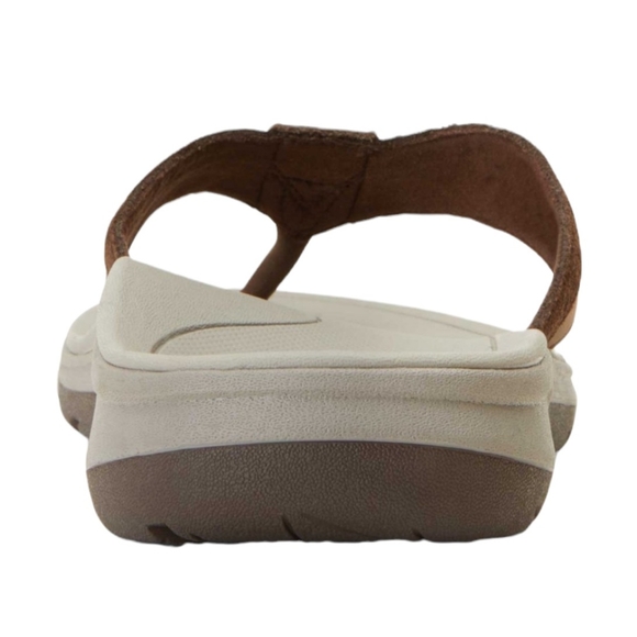 Vionic Dennis Toe-Post Sandal Flip Flop Orthotics M8 W10 Brown NEW main image 10